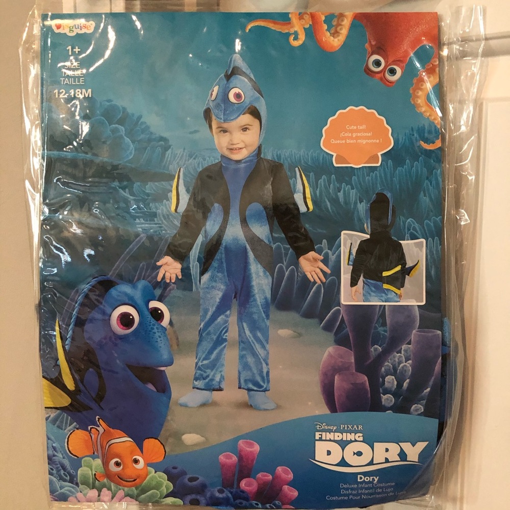 New Finding Dory Halloween costume, 12 - 18 months